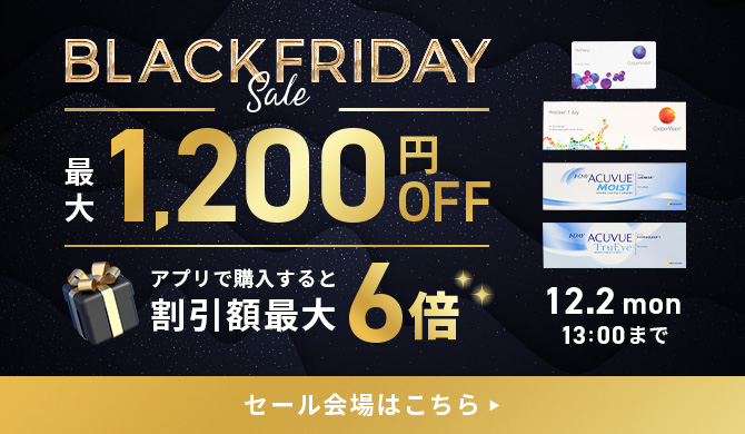 ブラックフライデーSALE