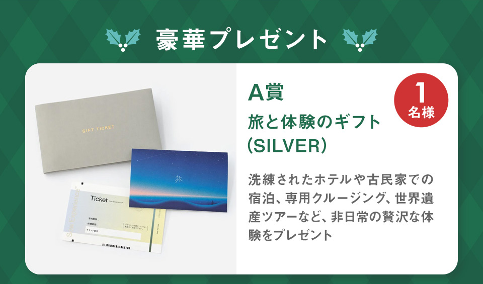 旅と体験のギフト（SILVER）